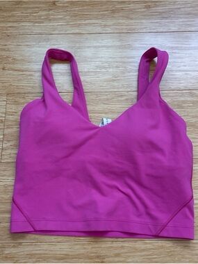 lululemon athletica align top hot pink